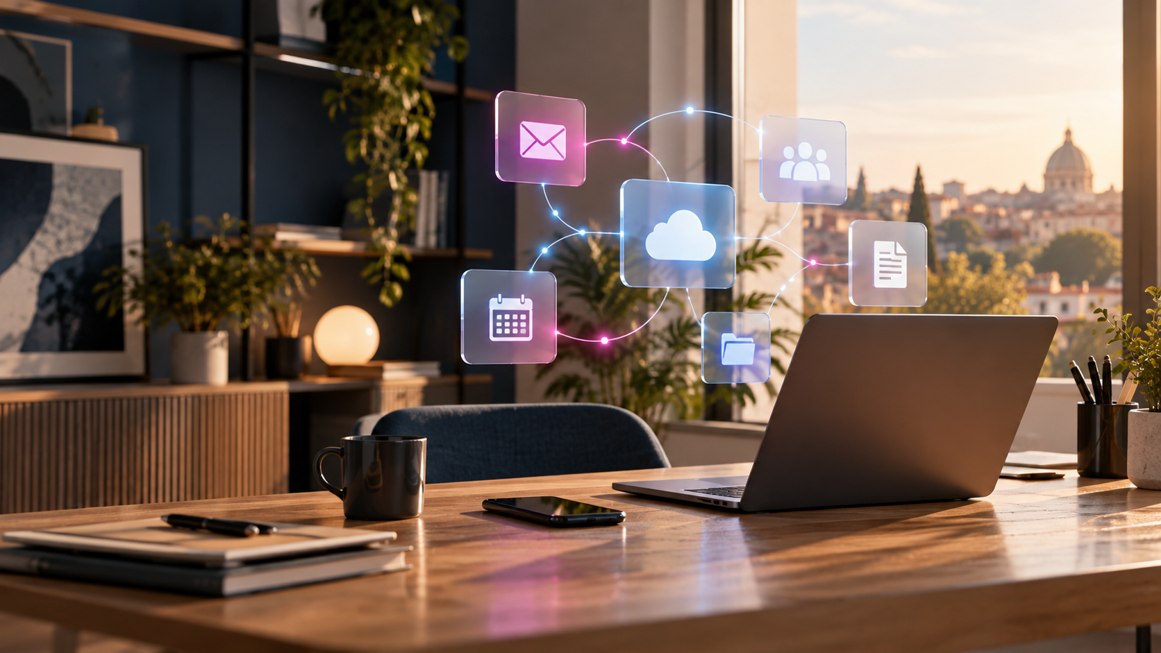 Spazio di lavoro digitale per avviare Microsoft 365 in una PMI